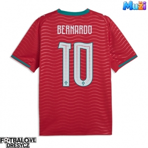 Portugalsko Bernardo Silva #10 Domácí Dres MS 2026 Krátký Rukáv